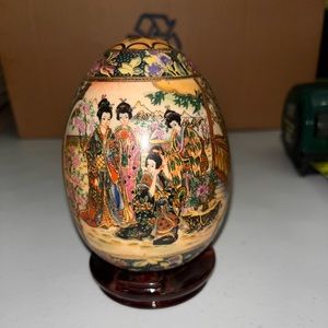 Satsuma Egg with Stand